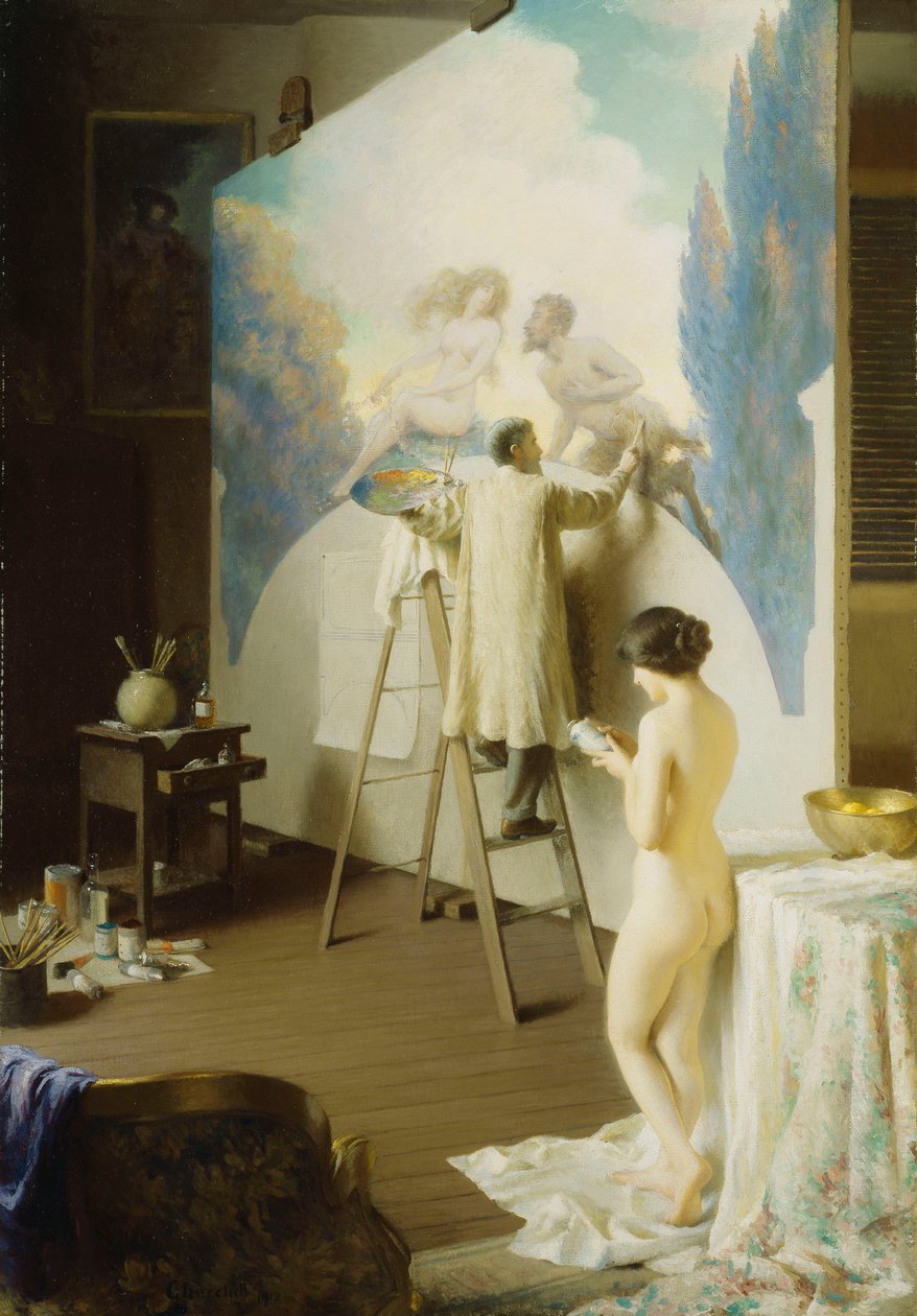 El pintor, 1913 de William Worcester Churchill