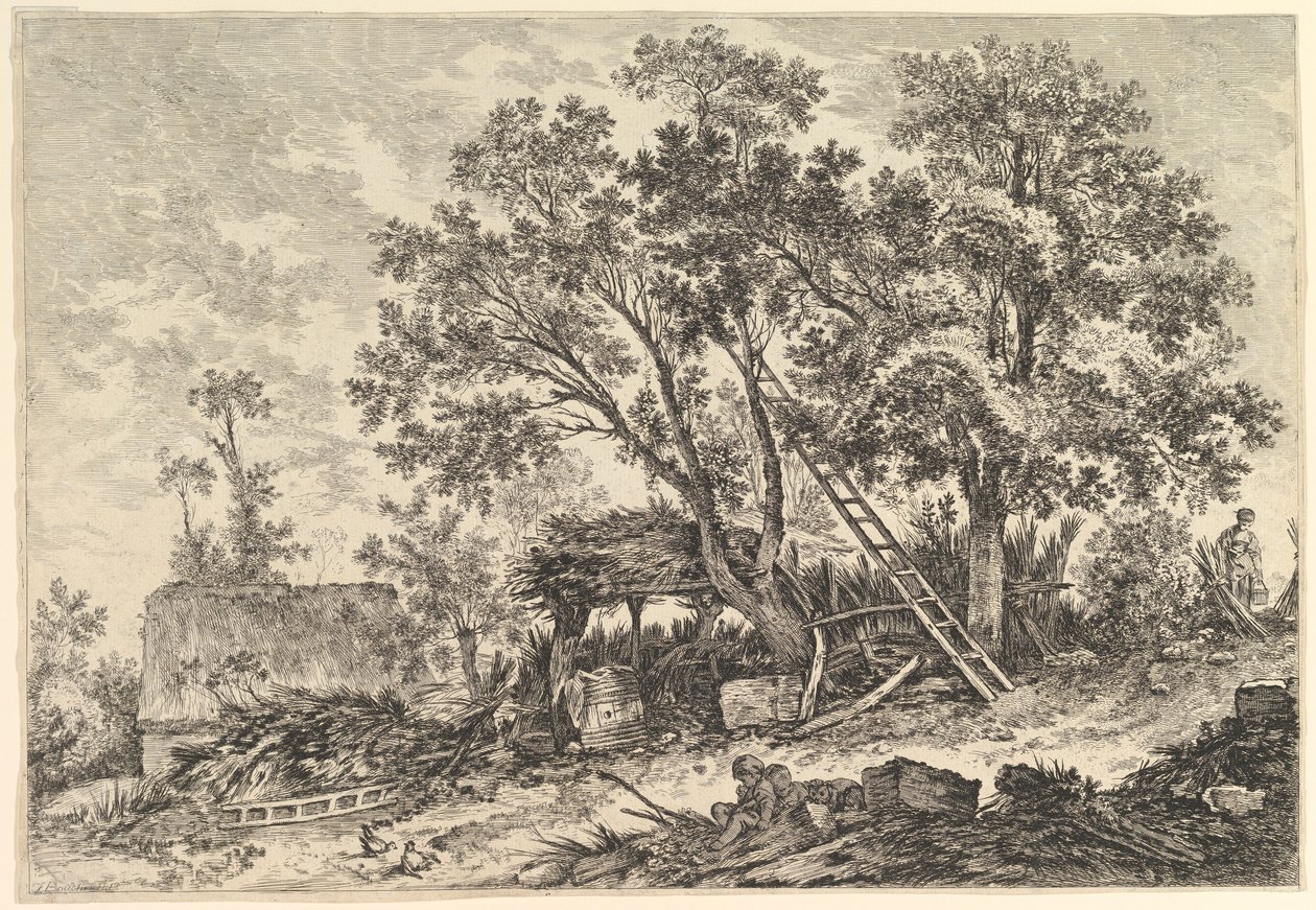 IIe. Vista de Fronville de William Wynne Ryland