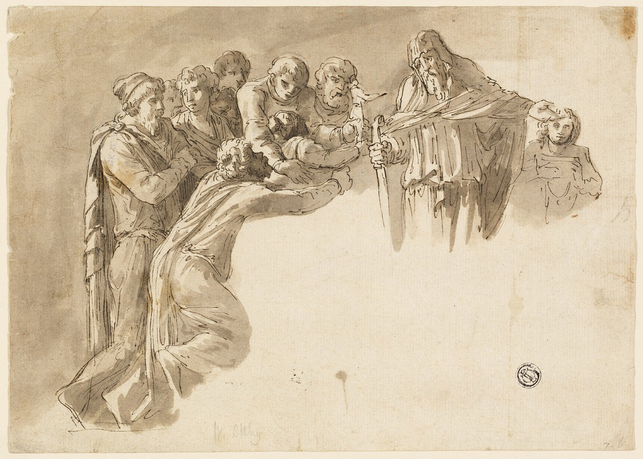 El Patriarca y los jóvenes de William Young Ottley