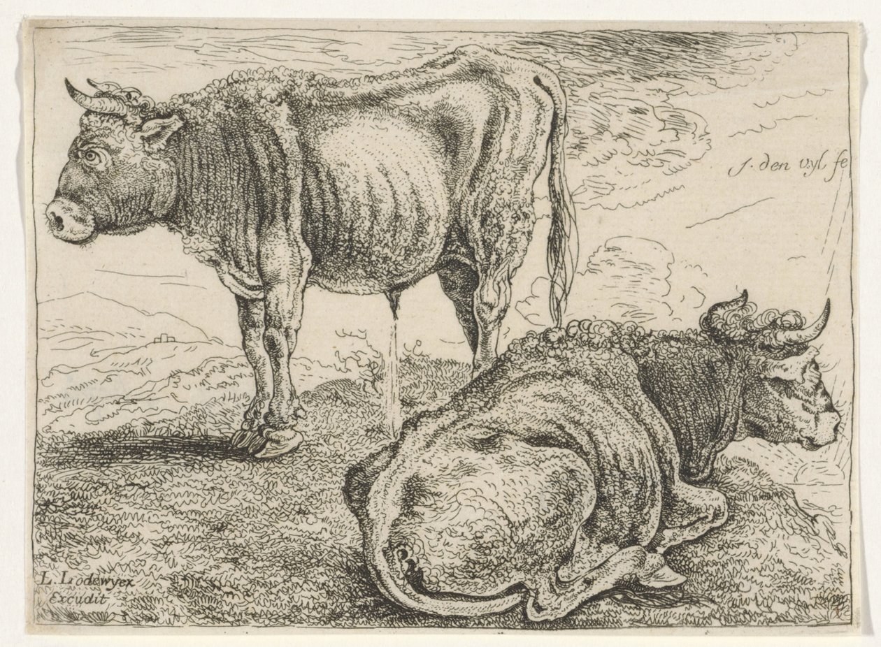 dos bueyes de William Young Ottley