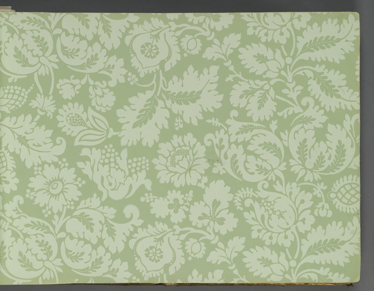 Libro de muestras de papel tapiz, antes de 1917 de William and Company Morris