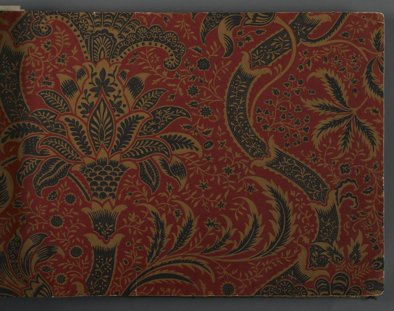 Libro de muestras de papel tapiz, antes de 1917 de William and Company Morris