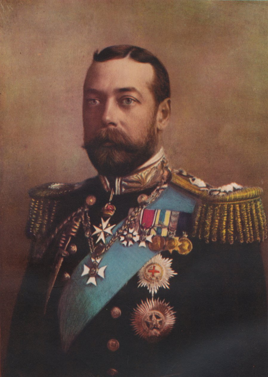 Su Majestad el Rey Jorge V, 1917 de William and Daniel Downey