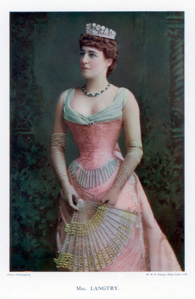 Lillie Langtry, actriz británica, 1901 de William and Daniel Downey