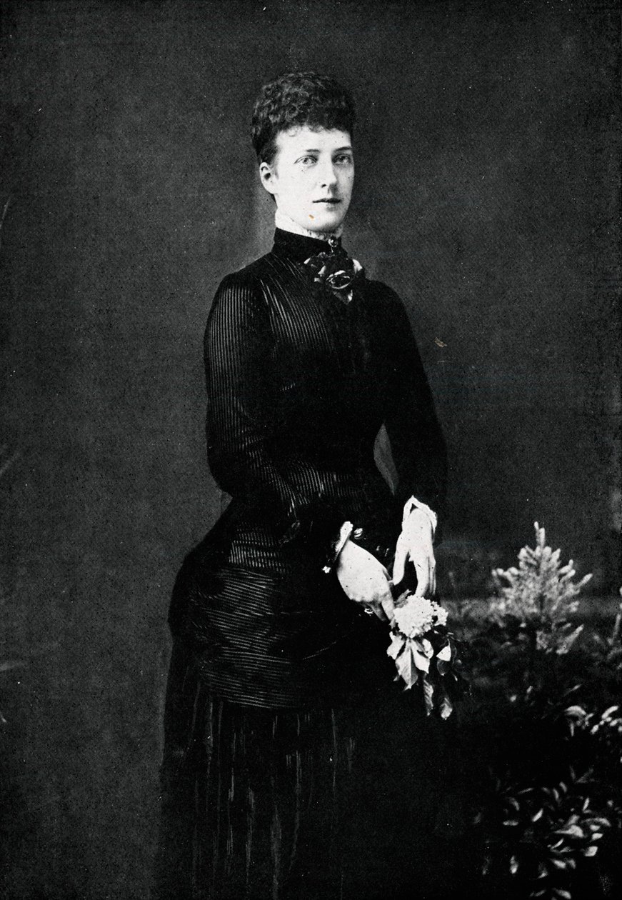 La reina Alexandra en el año de su boda de plata, 1888 de William and Daniel Downey
