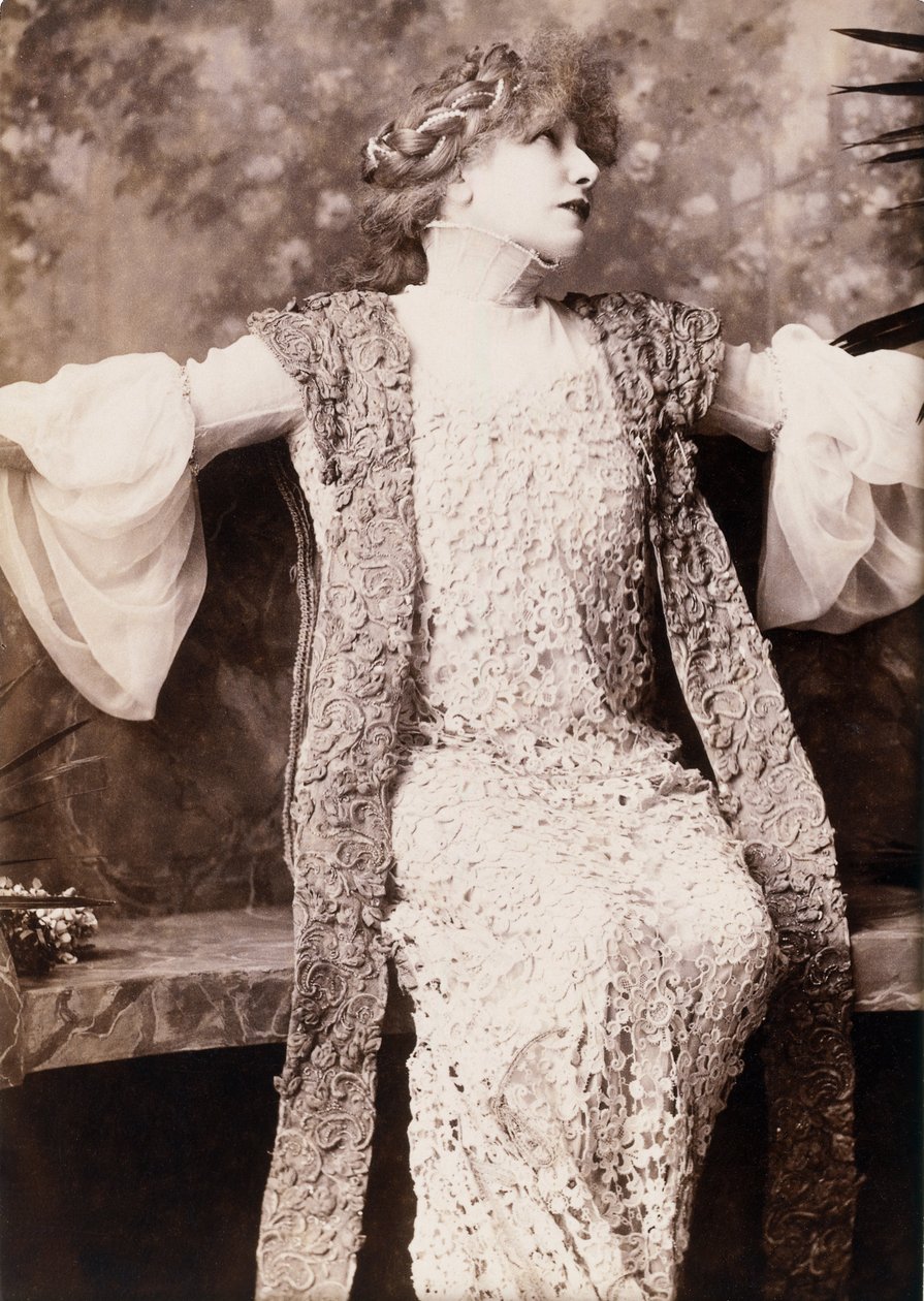 Sarah Bernhardt en Francesca de Rimini de William and Daniel Downey
