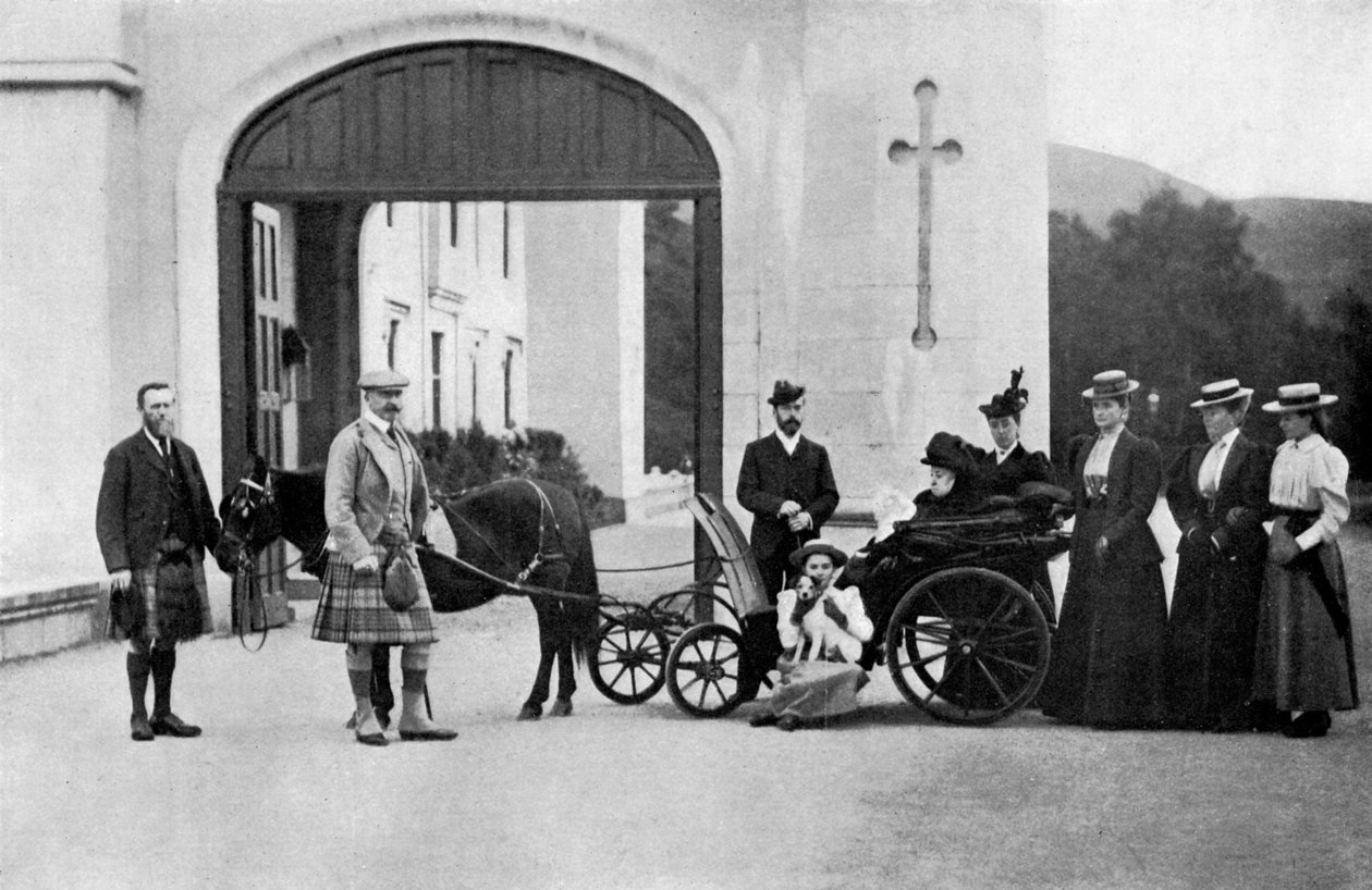 La visita del Zar a Balmoral, 1896 de William and Daniel Downey