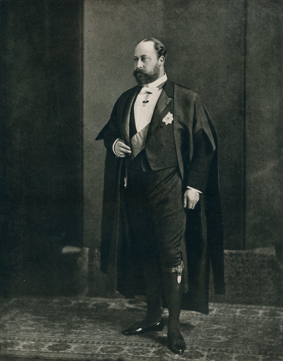 El Príncipe de Gales como miembro del Middle Temple, 1884 de William and Daniel Downey