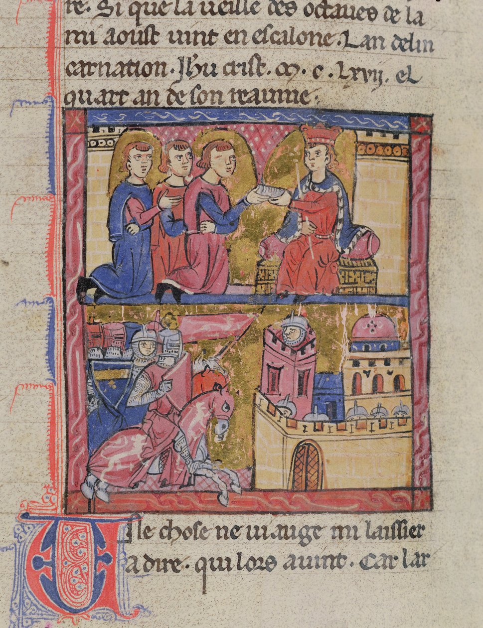 El Emperador Bizantino hace una alianza con Jerusalén en 1168 para controlar Egipto de William of Tyre