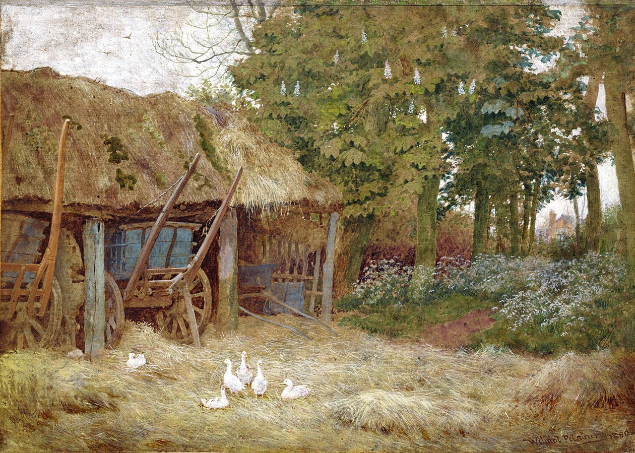 Patos, 1880 de Wilmot Pilsbury
