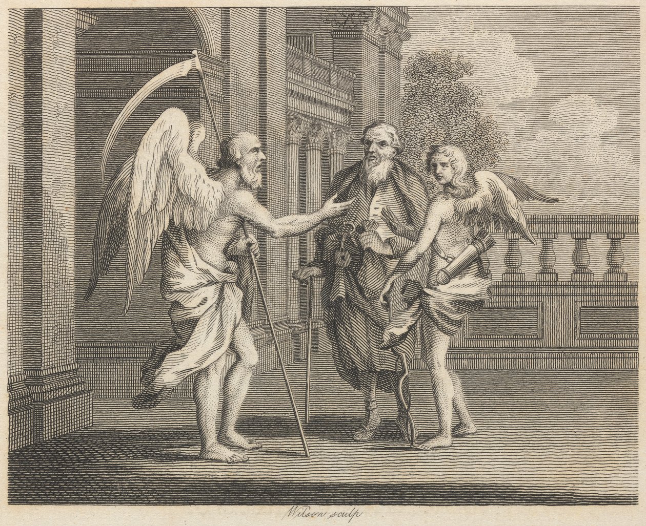 Pluto, Cupido y el tiempo de Wilson
