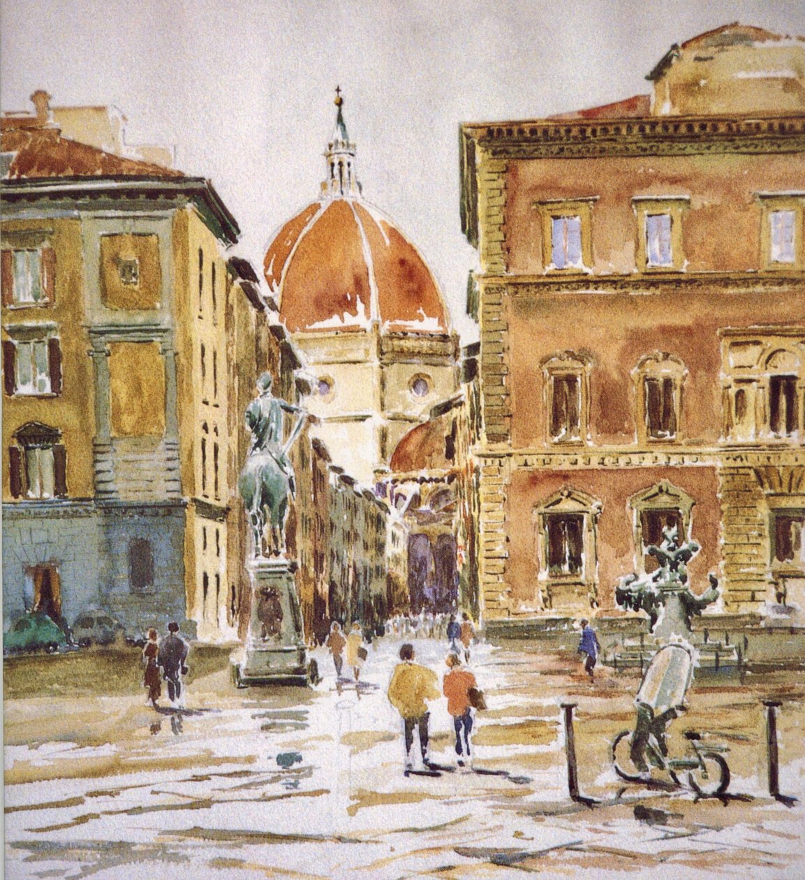 206 Piazza SS Annunziata, despejando la lluvia de Wilson Clive