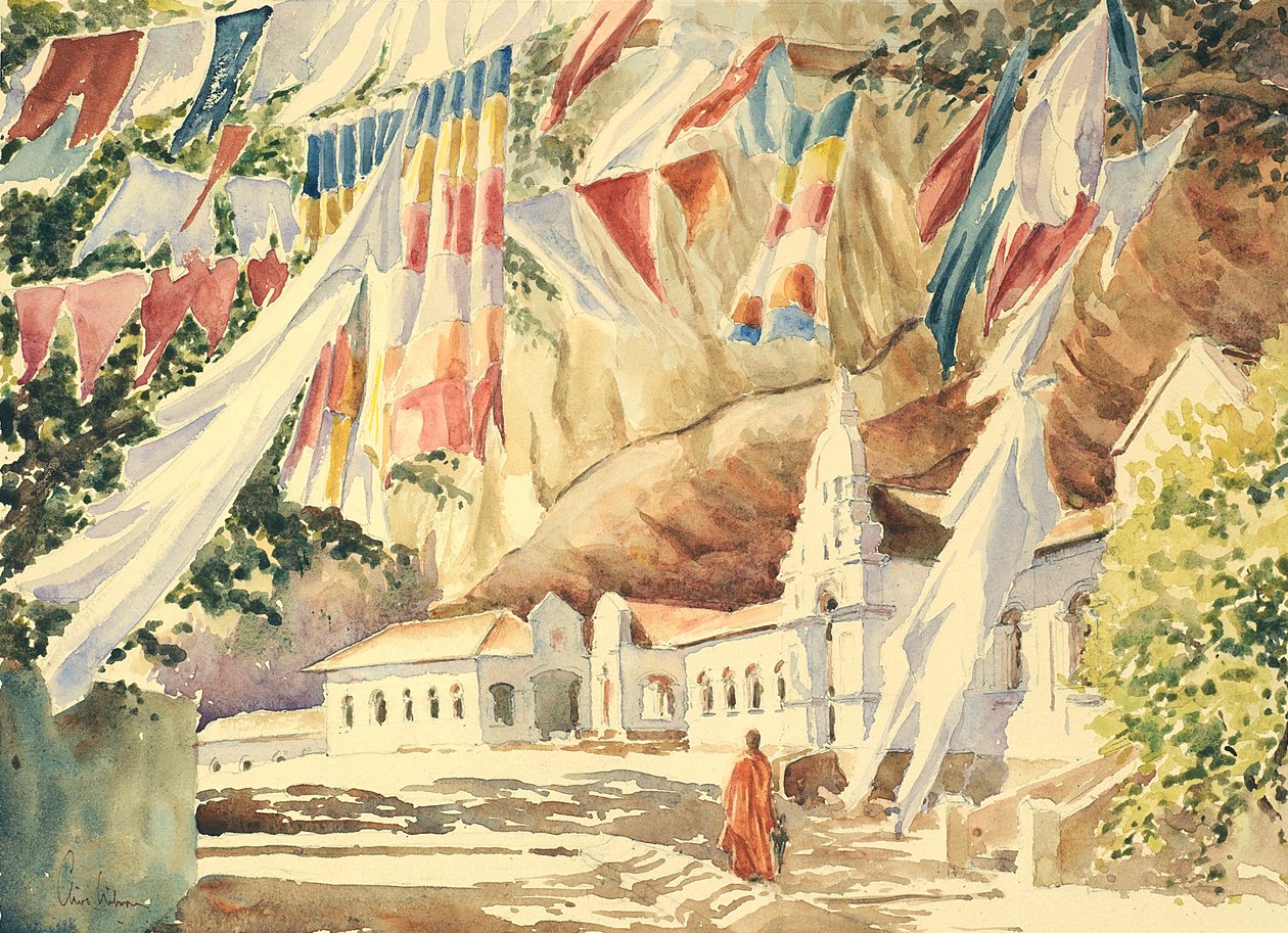 748 Banderas de oración, Dambulla de Wilson Clive