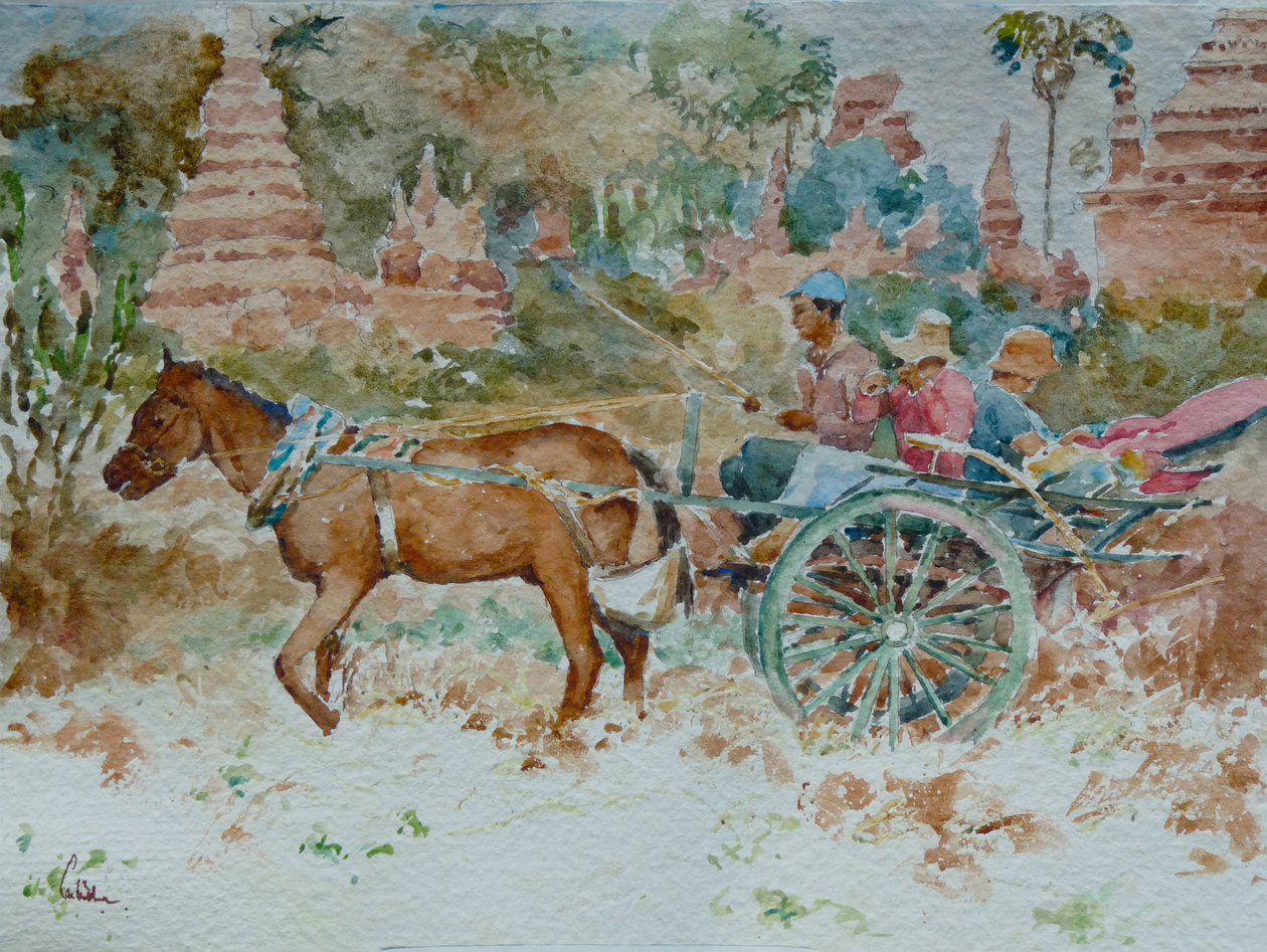 Un paseo por los templos, Bagan de Wilson Clive