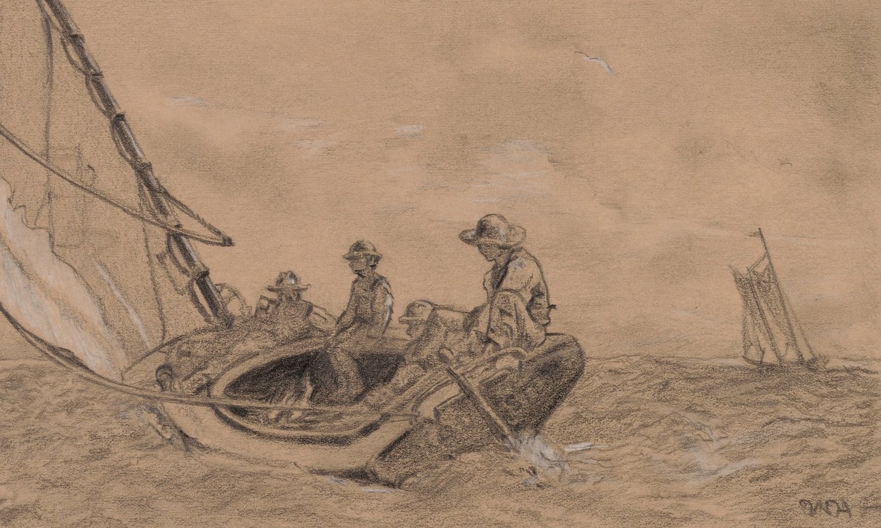 Brisa en alta mar de Winslow Homer