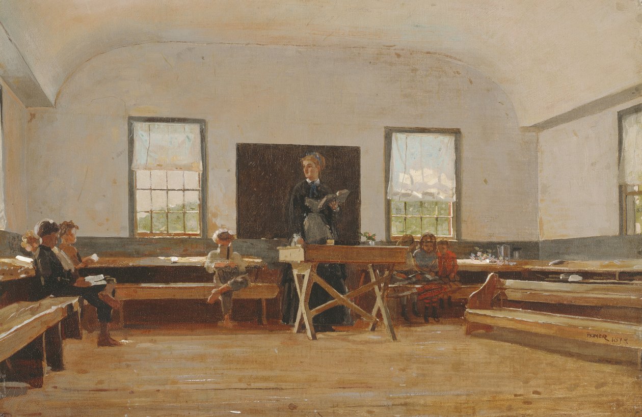 Escuela Rural de Winslow Homer
