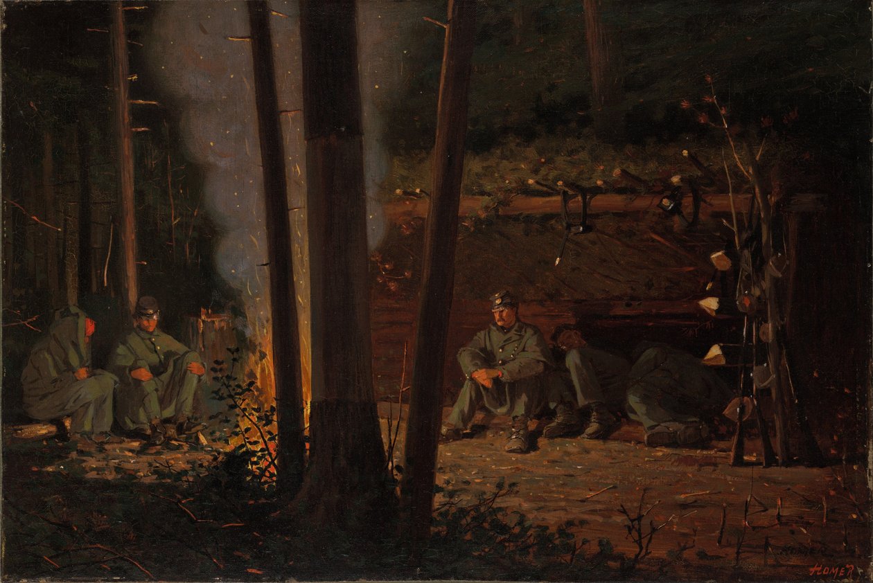 Frente a Yorktown de Winslow Homer