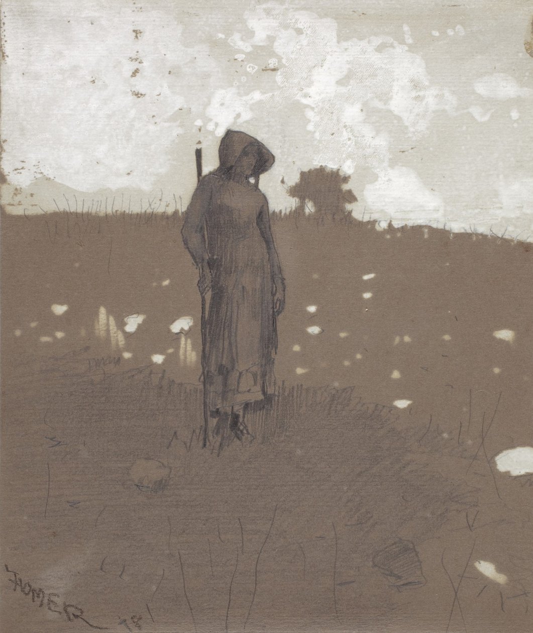 En el campo de Winslow Homer