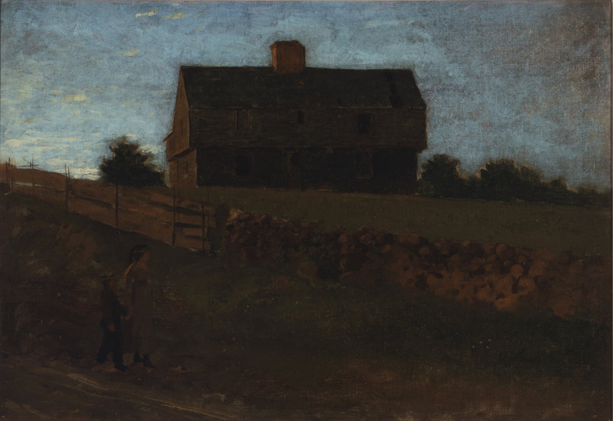 Casa de la guarnición de Robert Junkins, York, Maine de Winslow Homer
