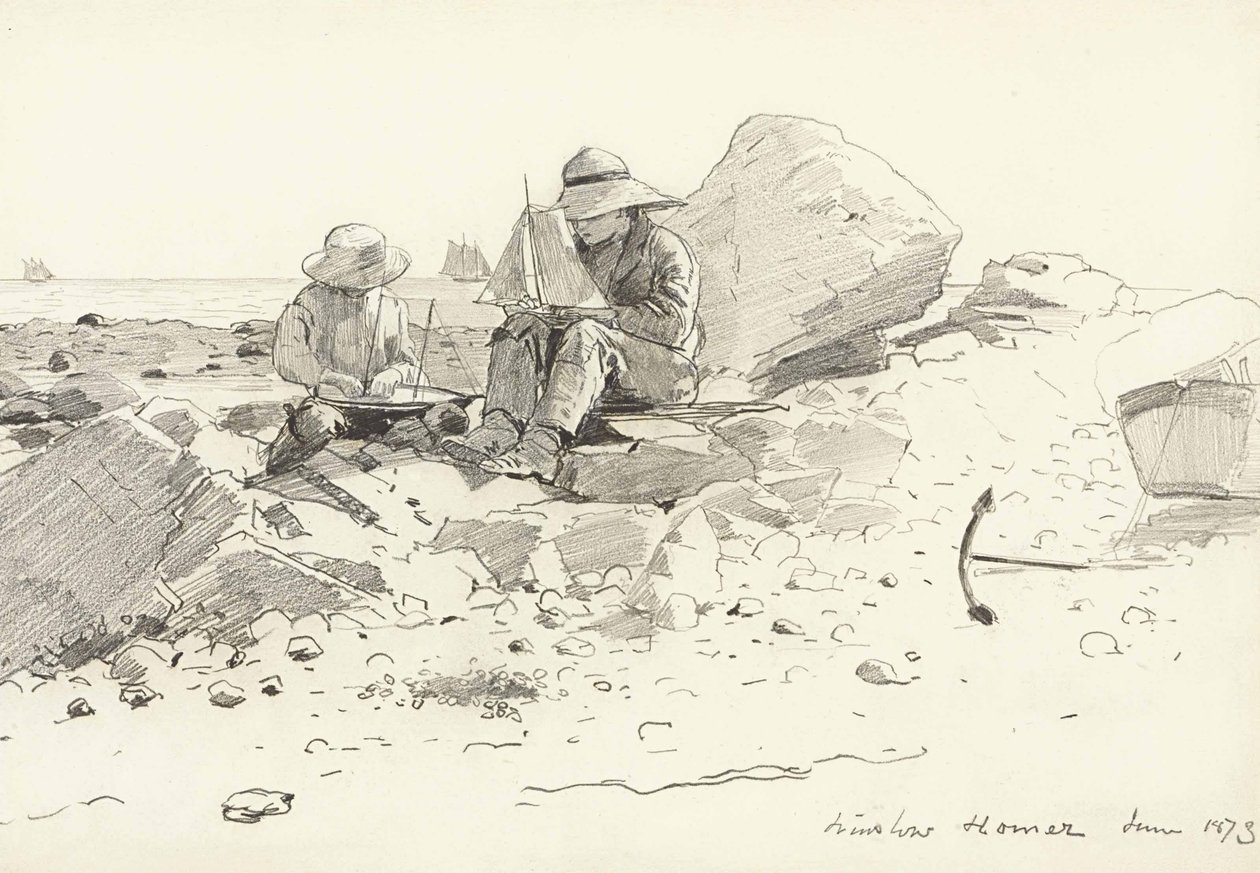 Los constructores de barcos de Winslow Homer