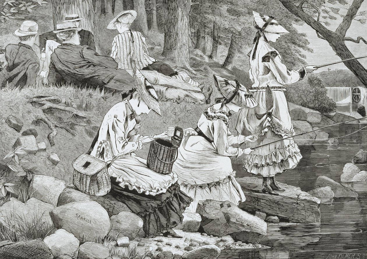 La fiesta de pesca de Winslow Homer