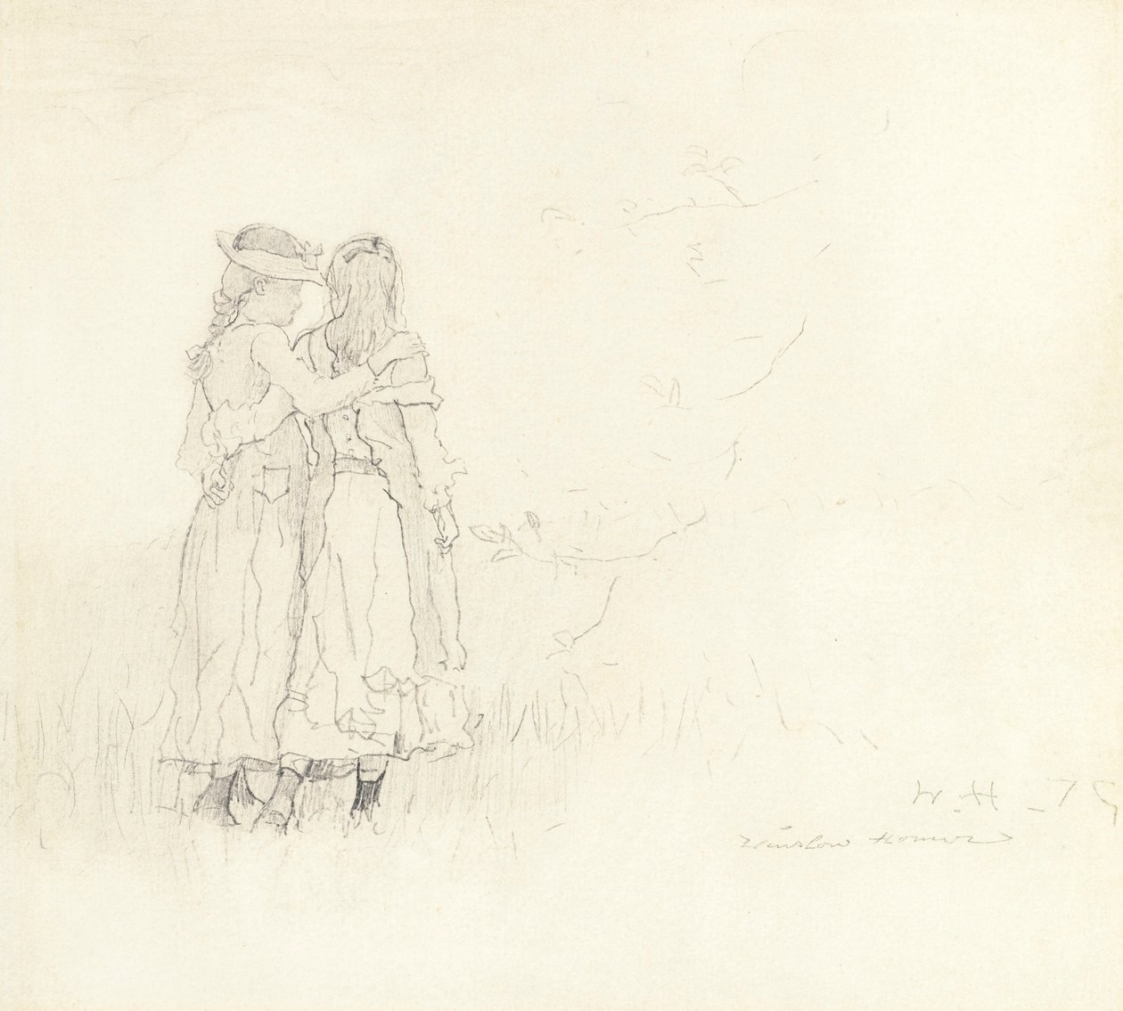 Dos chicas de Winslow Homer