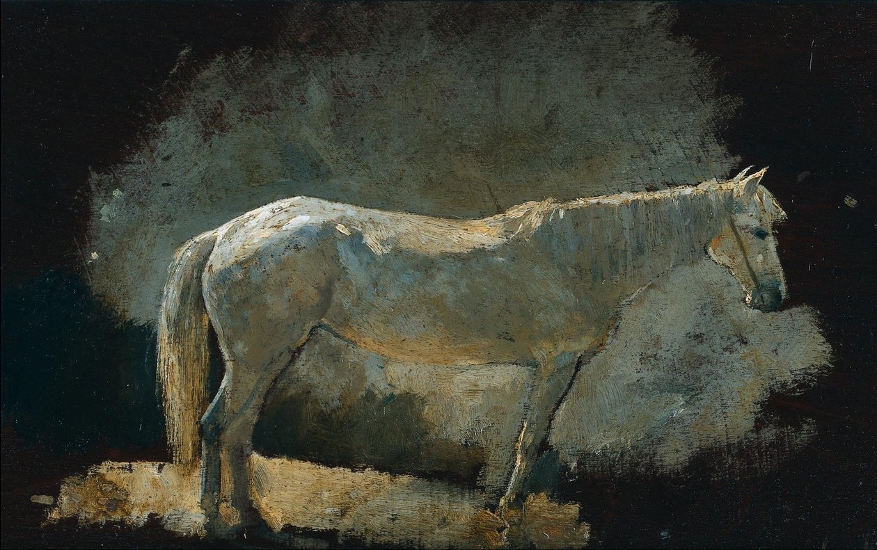 Yegua blanca de Winslow Homer