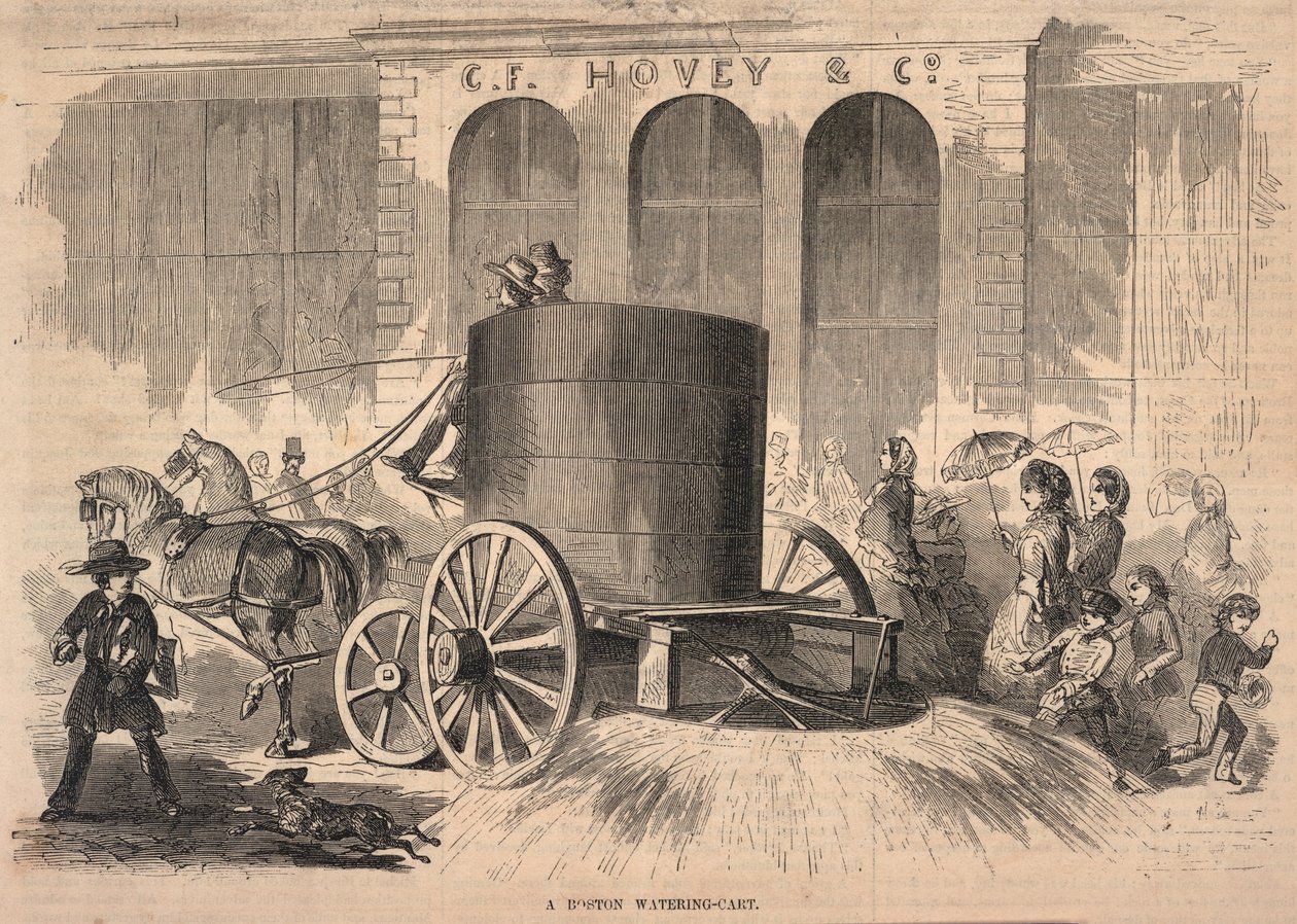 A Boston Watering-Cart, de Ballou