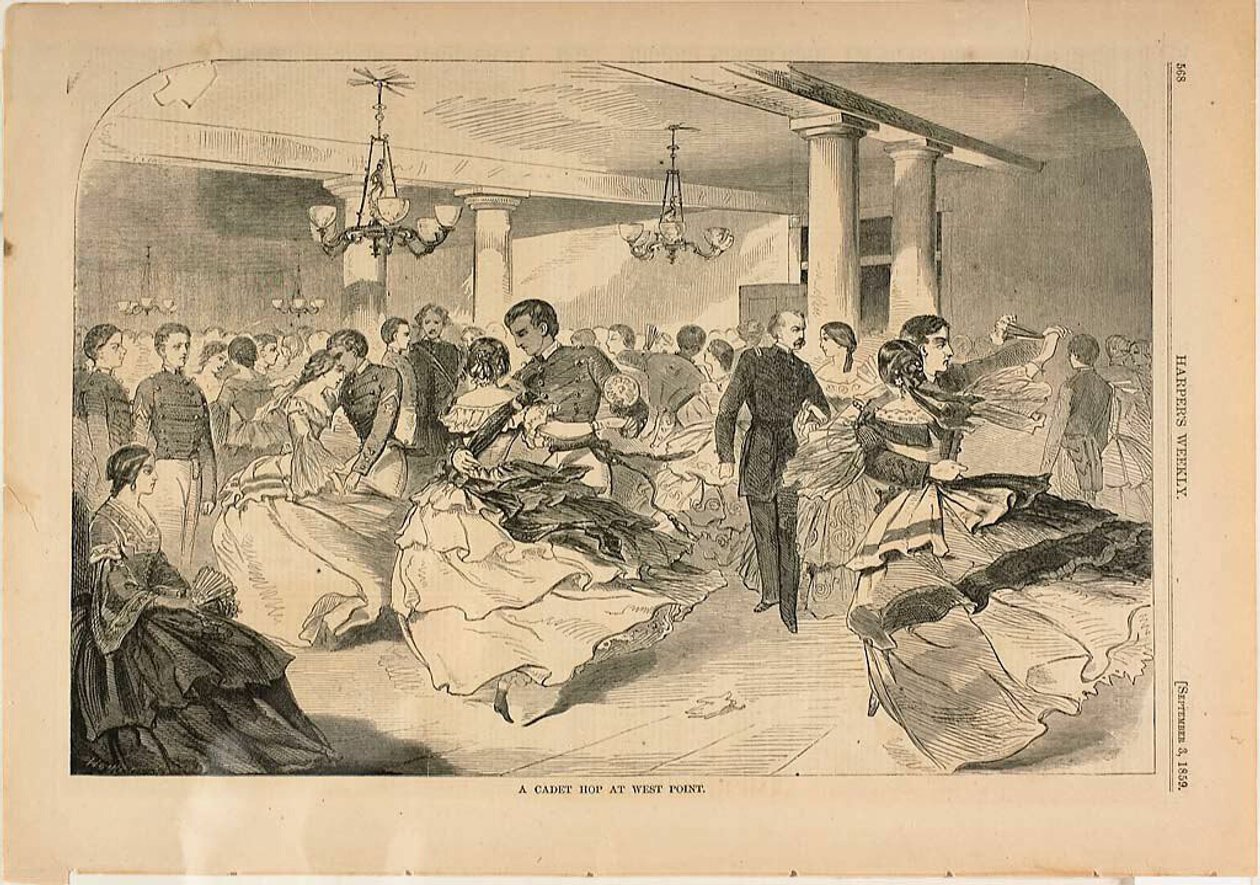 Un salto de cadete en West Point de Winslow Homer