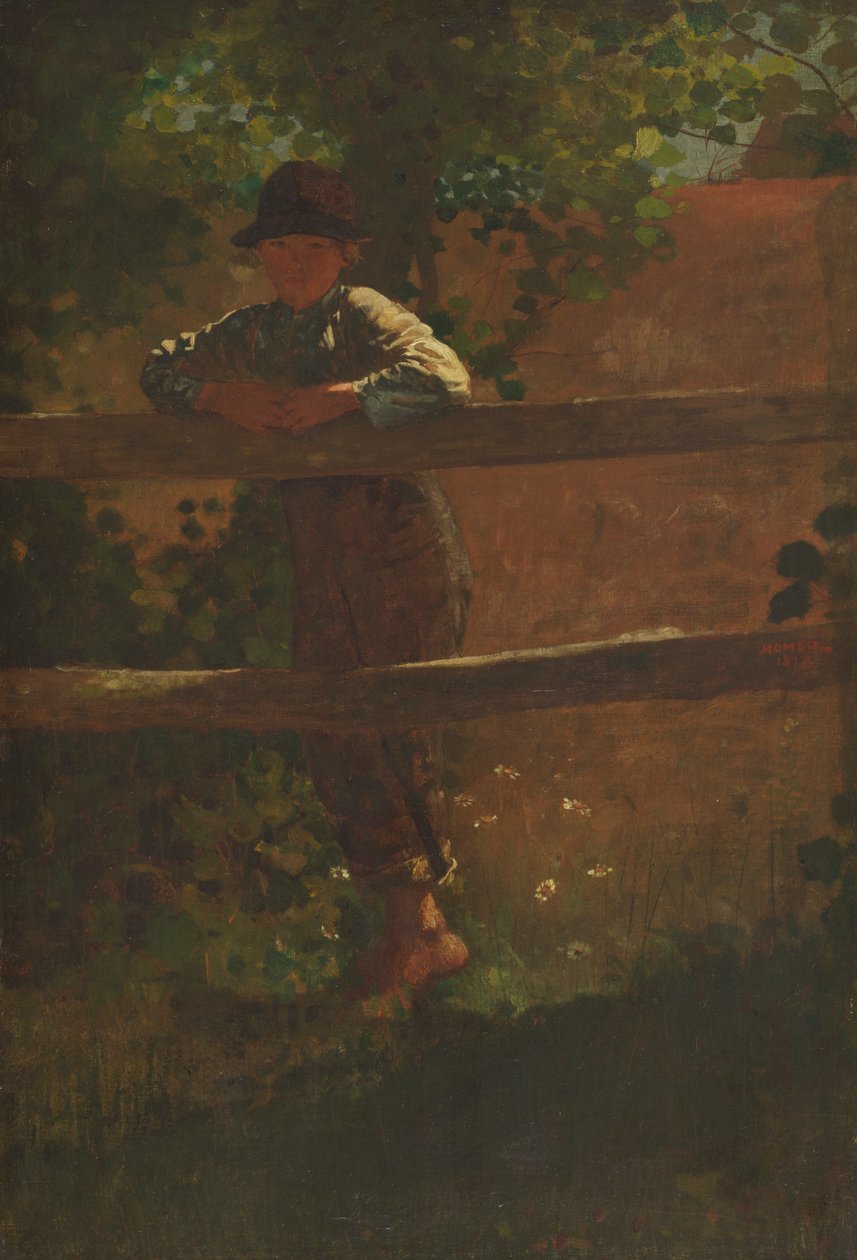 Un campesino de Winslow Homer