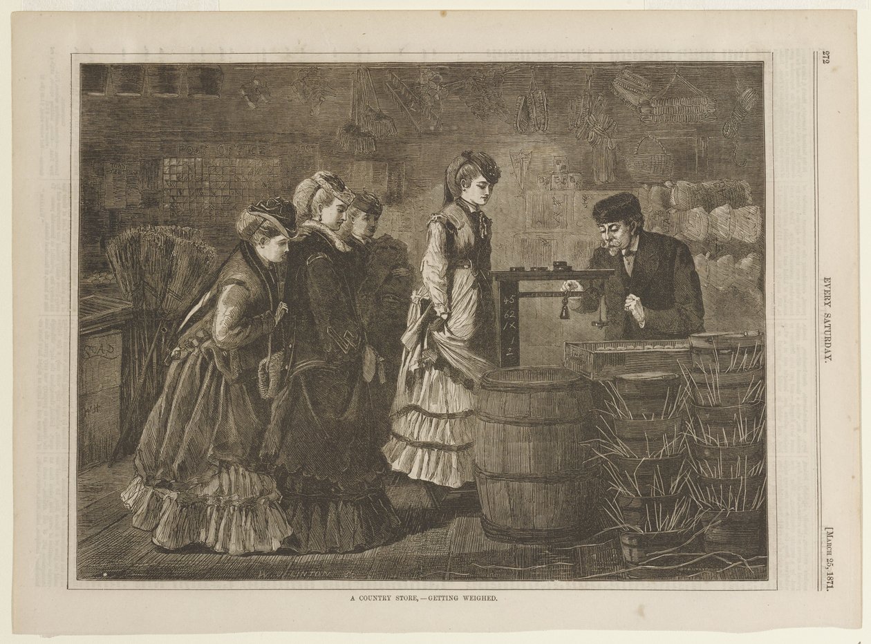 Una tienda de campo - El pesaje de Winslow Homer