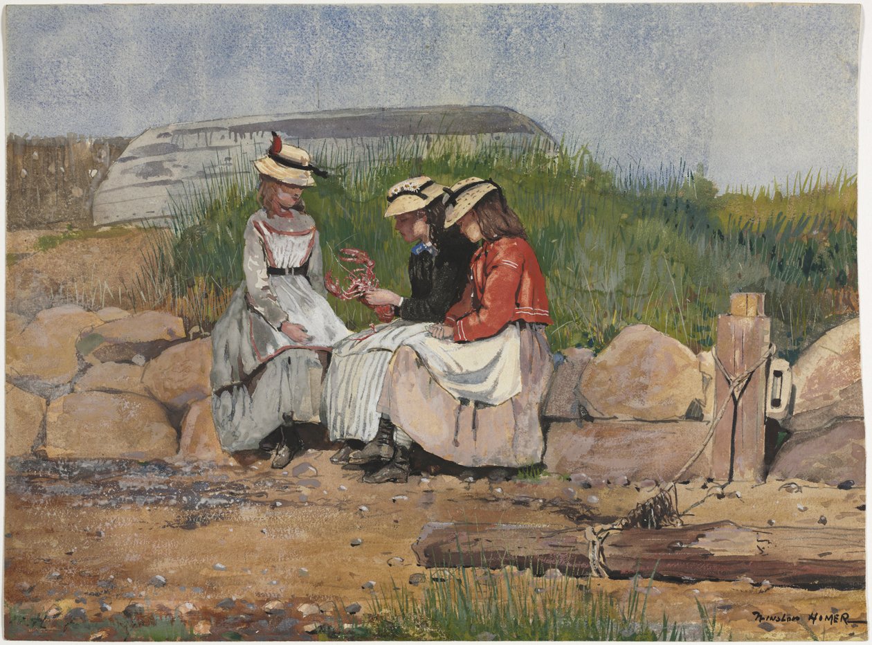 La hija de un pescador de Winslow Homer