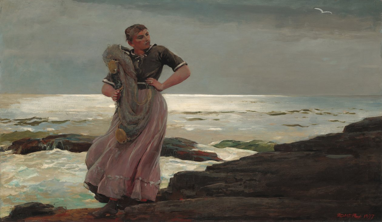 Una Luz en el Mar de Winslow Homer