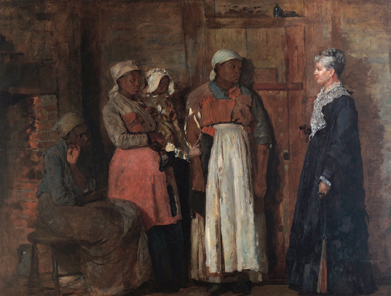 Visita de la Vieja Señora de Winslow Homer