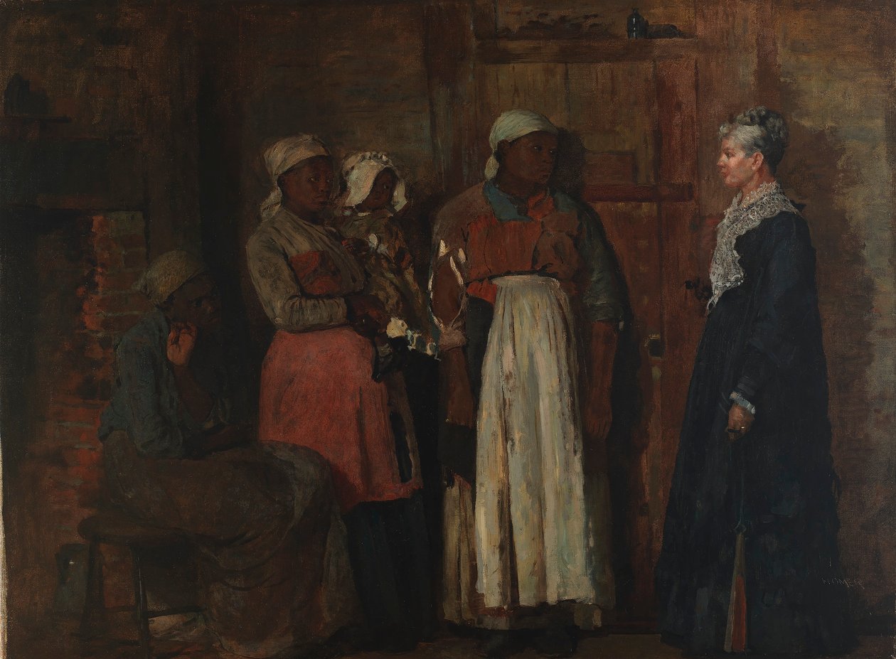 Visita de la Vieja Señora de Winslow Homer
