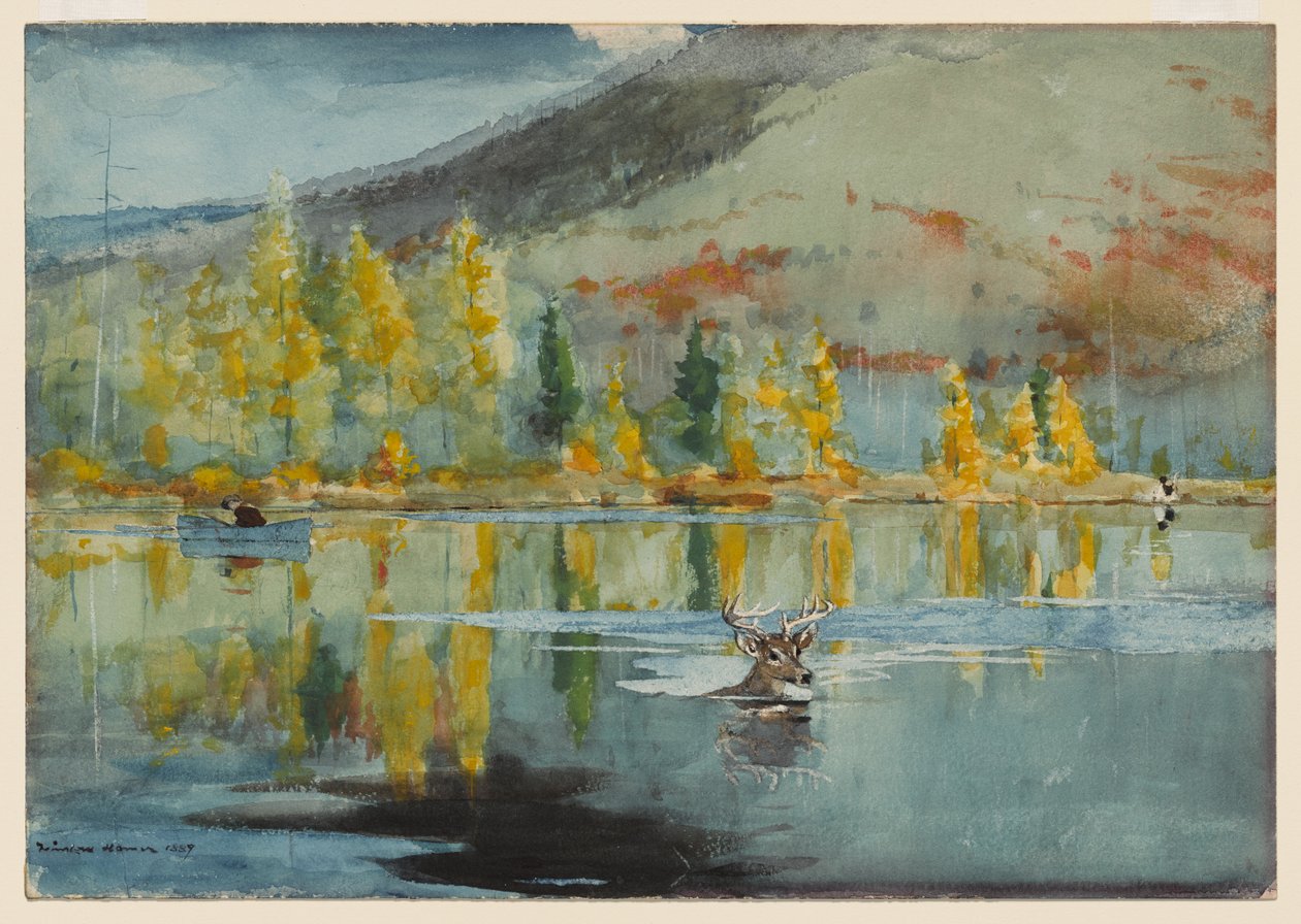 Un día de octubre de Winslow Homer