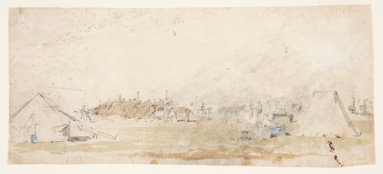 Campamento militar de Winslow Homer