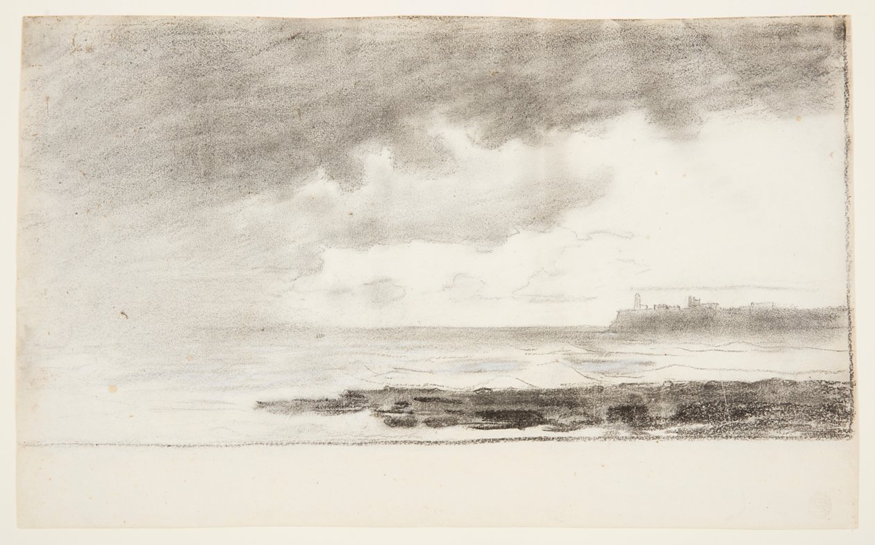 Bahía en Cullercoats, Inglaterra de Winslow Homer