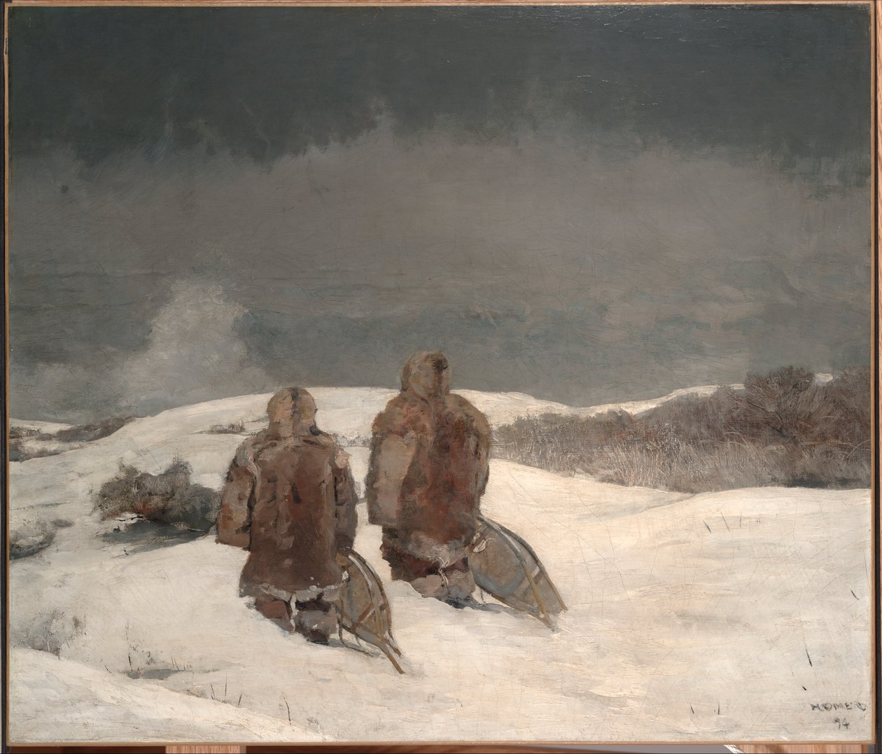 Bajo cero de Winslow Homer