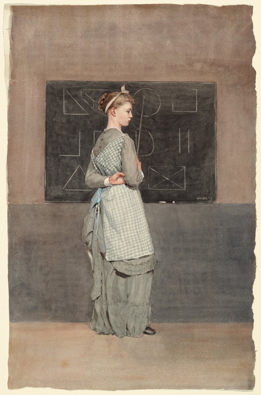Pizarra, 1877 de Winslow Homer