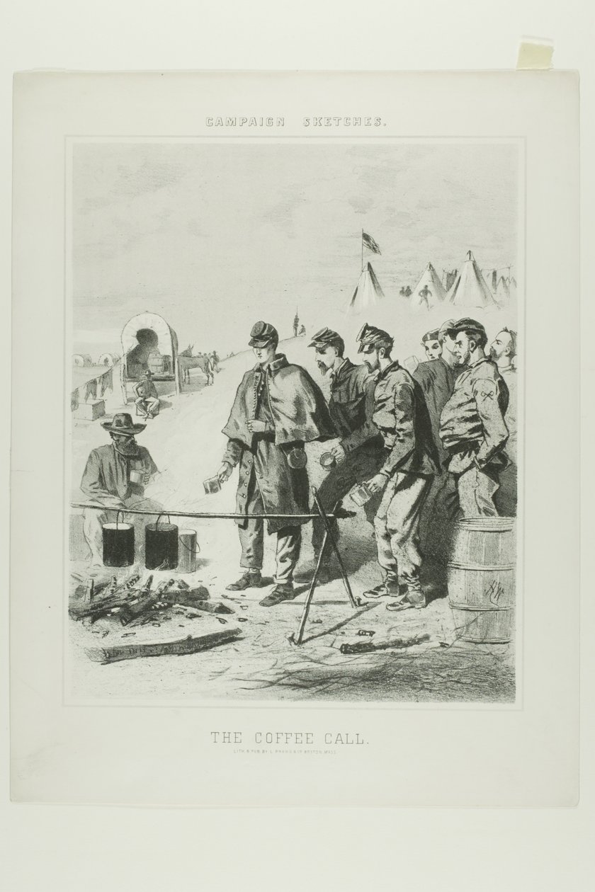 Bocetos de campaña: Coffee Call de Winslow Homer