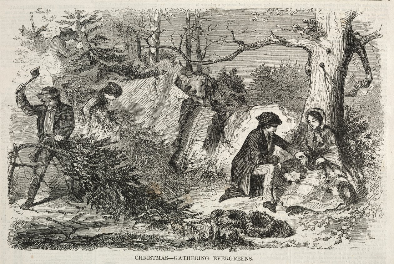 Navidad: una celebración atemporal de Winslow Homer