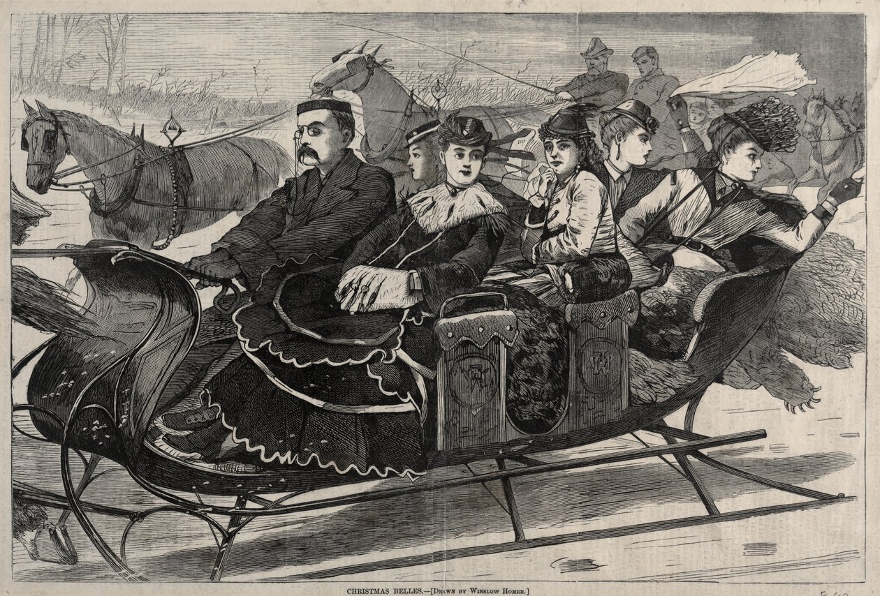 Las bellezas de Navidad de Winslow Homer