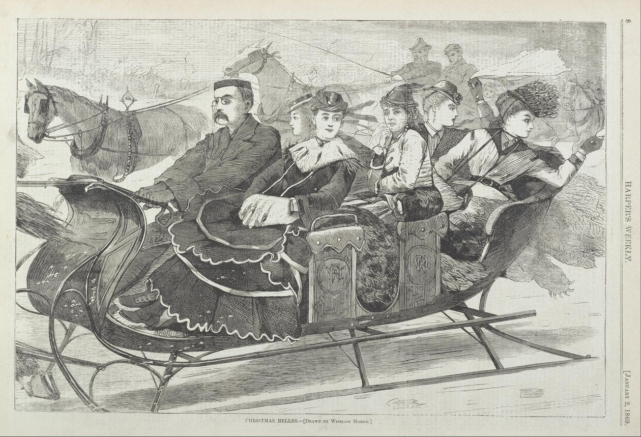 Las bellezas de Navidad de Winslow Homer
