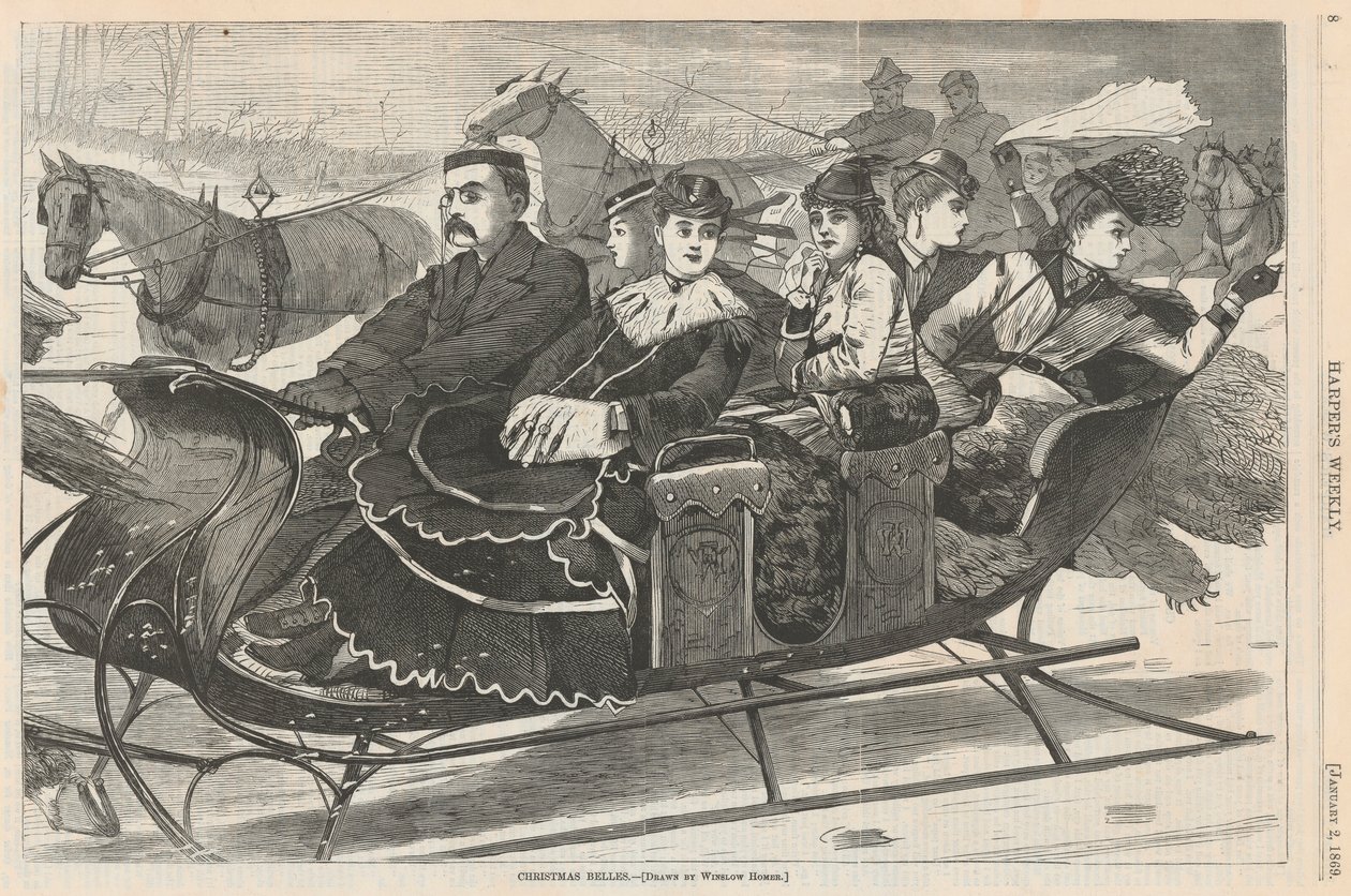Bellezas navideñas, de Harper de Winslow Homer