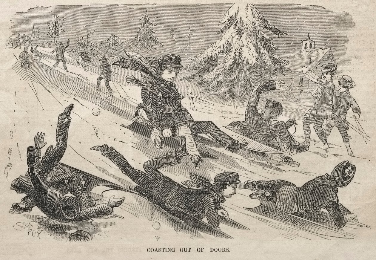 Salir de la costa de Winslow Homer