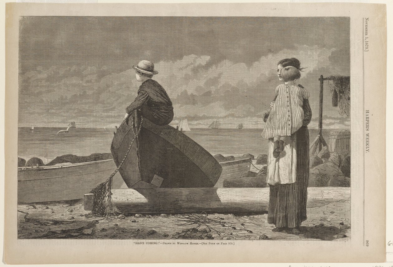 Papá viene de Winslow Homer