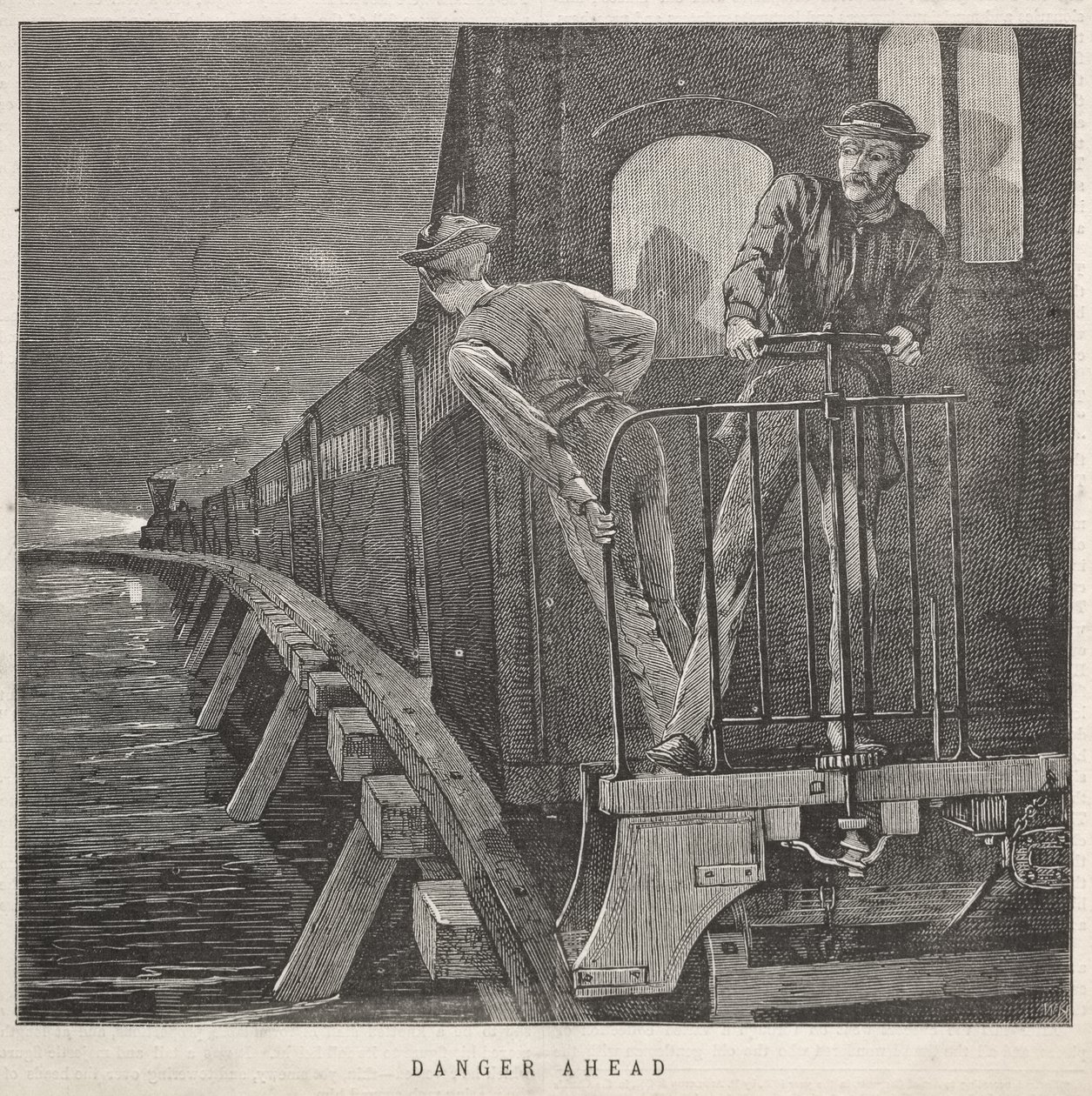 Peligro adelante de Winslow Homer