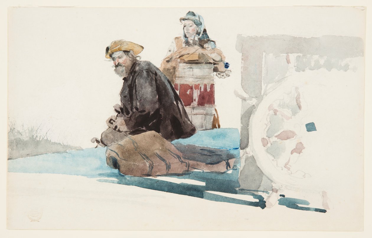 Pasajeros de cubierta de Winslow Homer