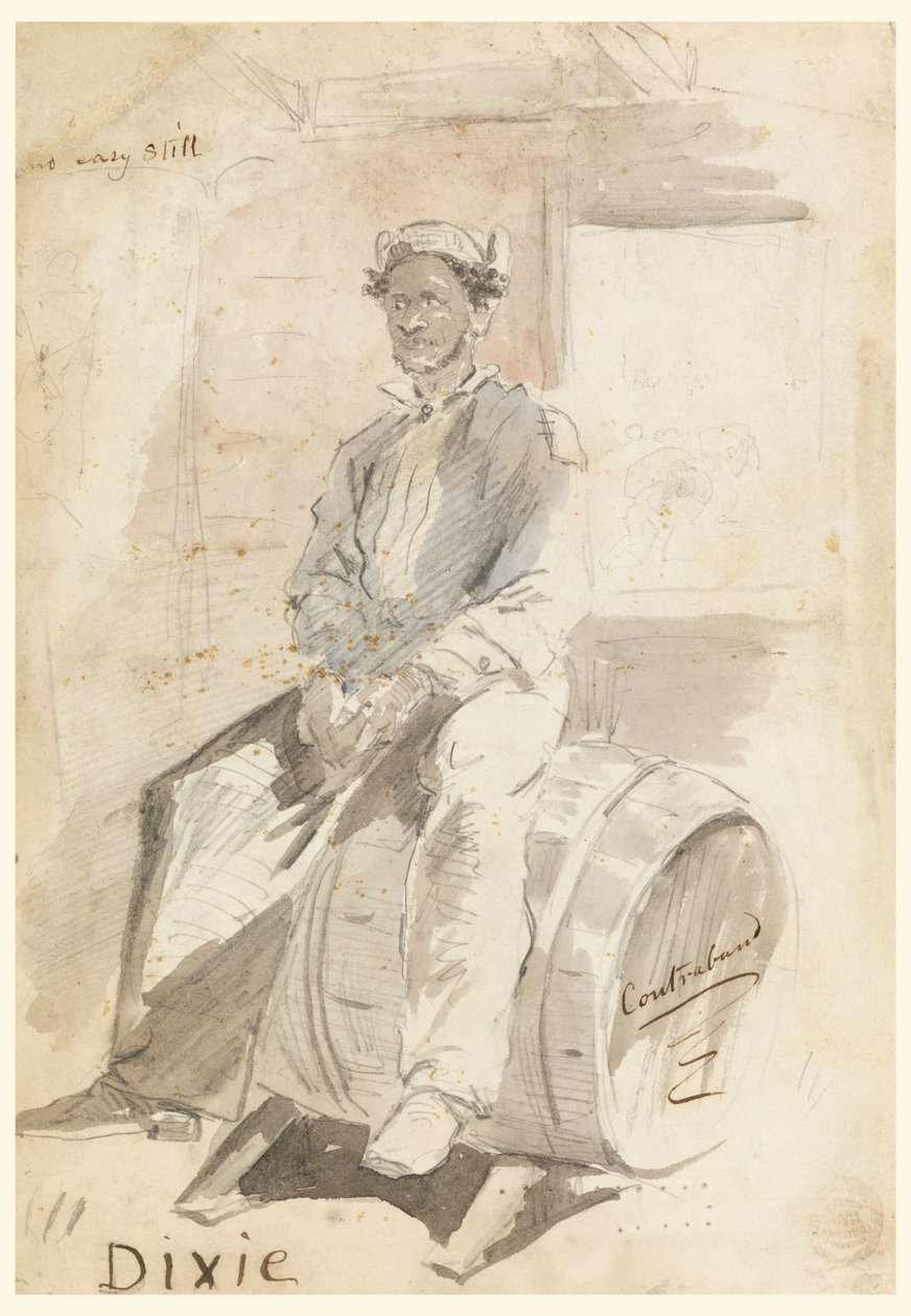 Dibujo, Dixie, 1861 de Winslow Homer